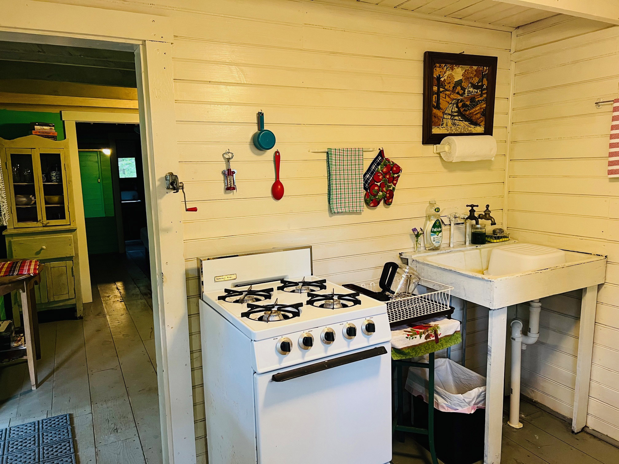 Cozy Kitchen Sink